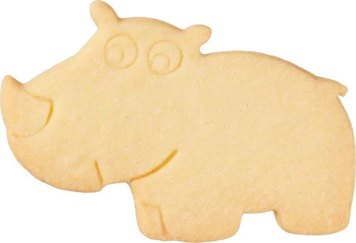 Rhino Cookie Cutter With Internal Detail 10cm