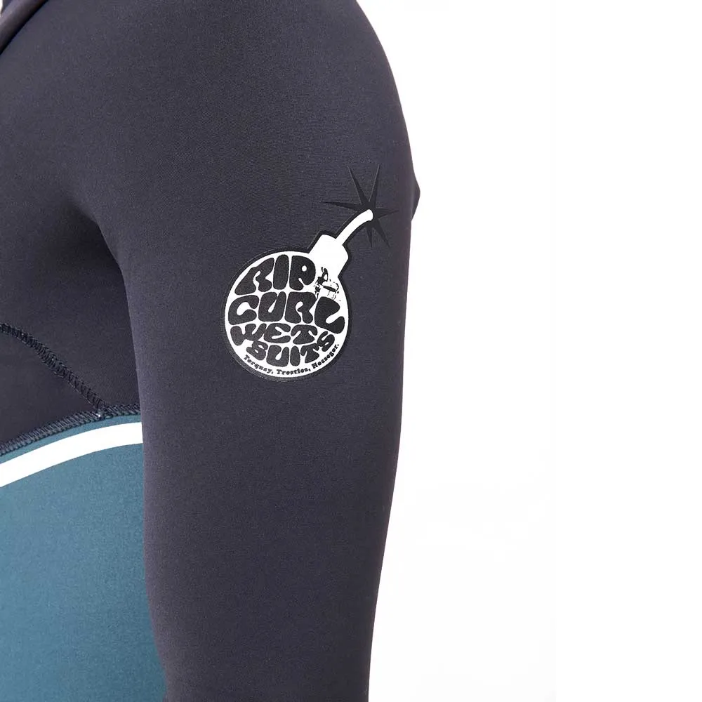 Rip Curl E-Bomb 3/2mm Zip Free Searchers Wetsuit  - Muted Green