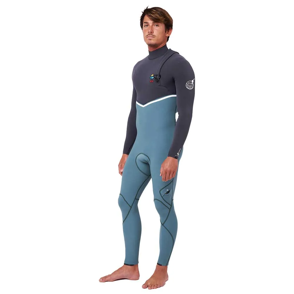 Rip Curl E-Bomb 3/2mm Zip Free Searchers Wetsuit  - Muted Green