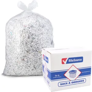 RiteSource - 42" x 48" X-Strong Clear Garbage Bags, 100/Cs - L4248XC