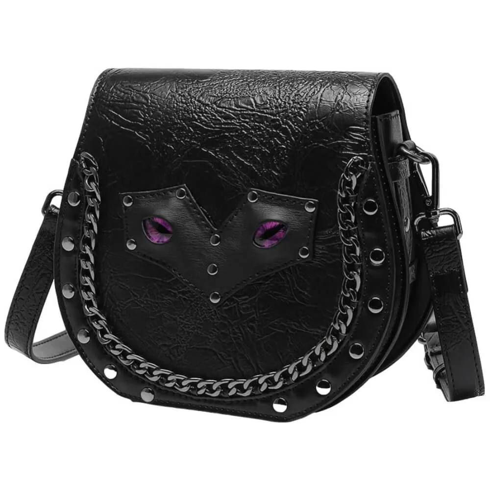 Ro Rox Abyss Eyes Crossbody Cat Chain Superstitious Bag
