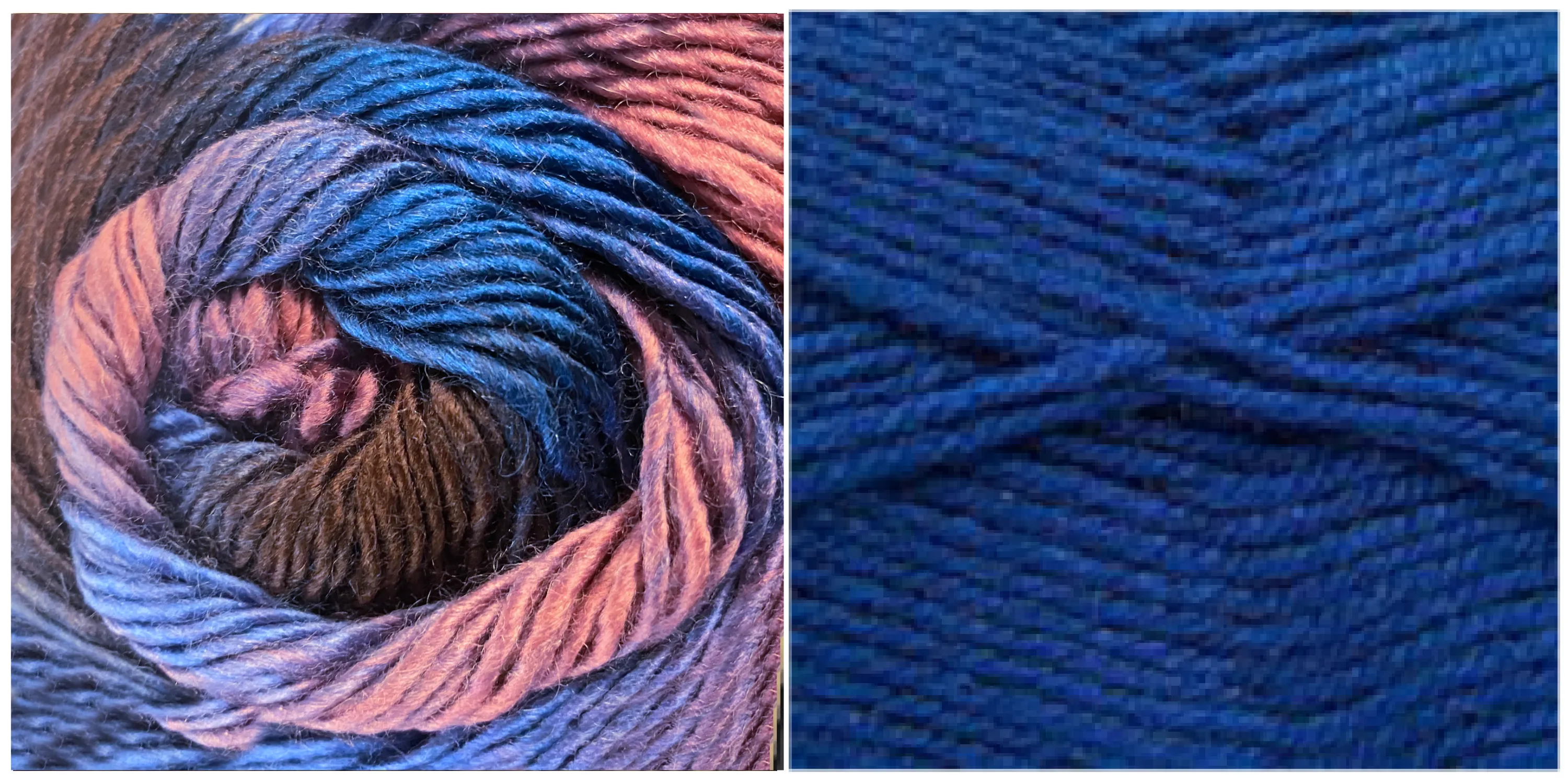 ROYAL BLUE   ANEMONA - Embossed Phoenix Vortex Shawl KIT