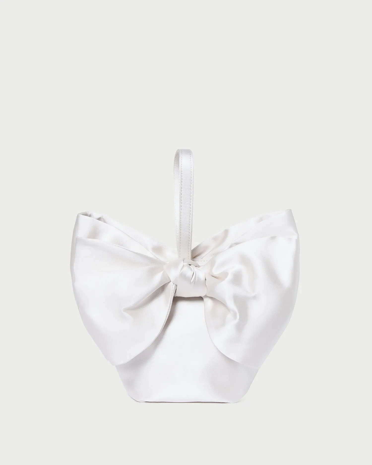 Ruby Blue Gingham Bow Bag