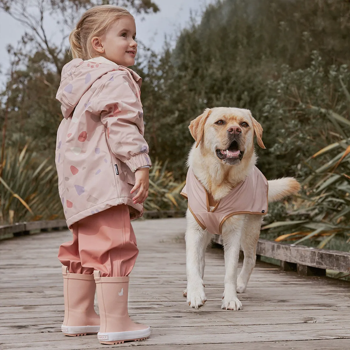 Ruff Jacket Dusty Pink