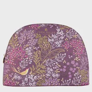 Sara Miller Havali Garden  Large Cosmetic Bag By Heathcote & Ivory