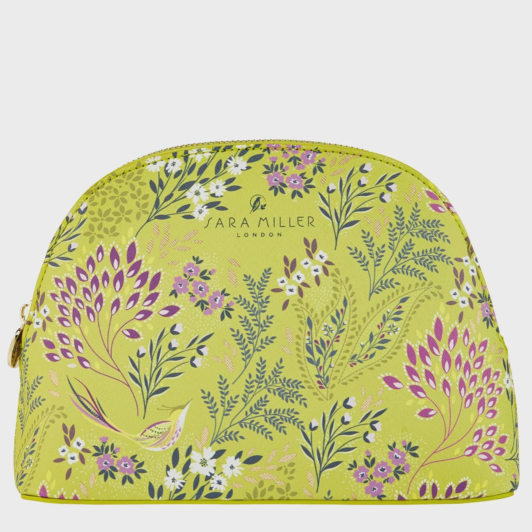 Sara Miller Havali Garden  Medium Cosmetic Bag By Heathcote & Ivory