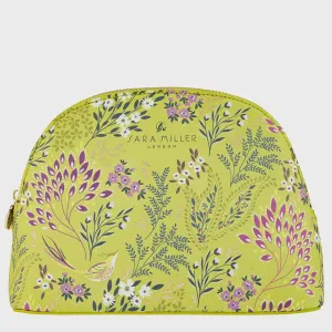 Sara Miller Havali Garden  Medium Cosmetic Bag By Heathcote & Ivory