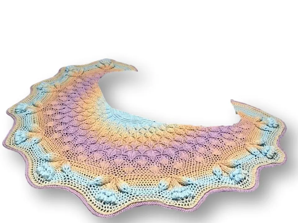 SATURN - Embossed Mystery Shawl Kit