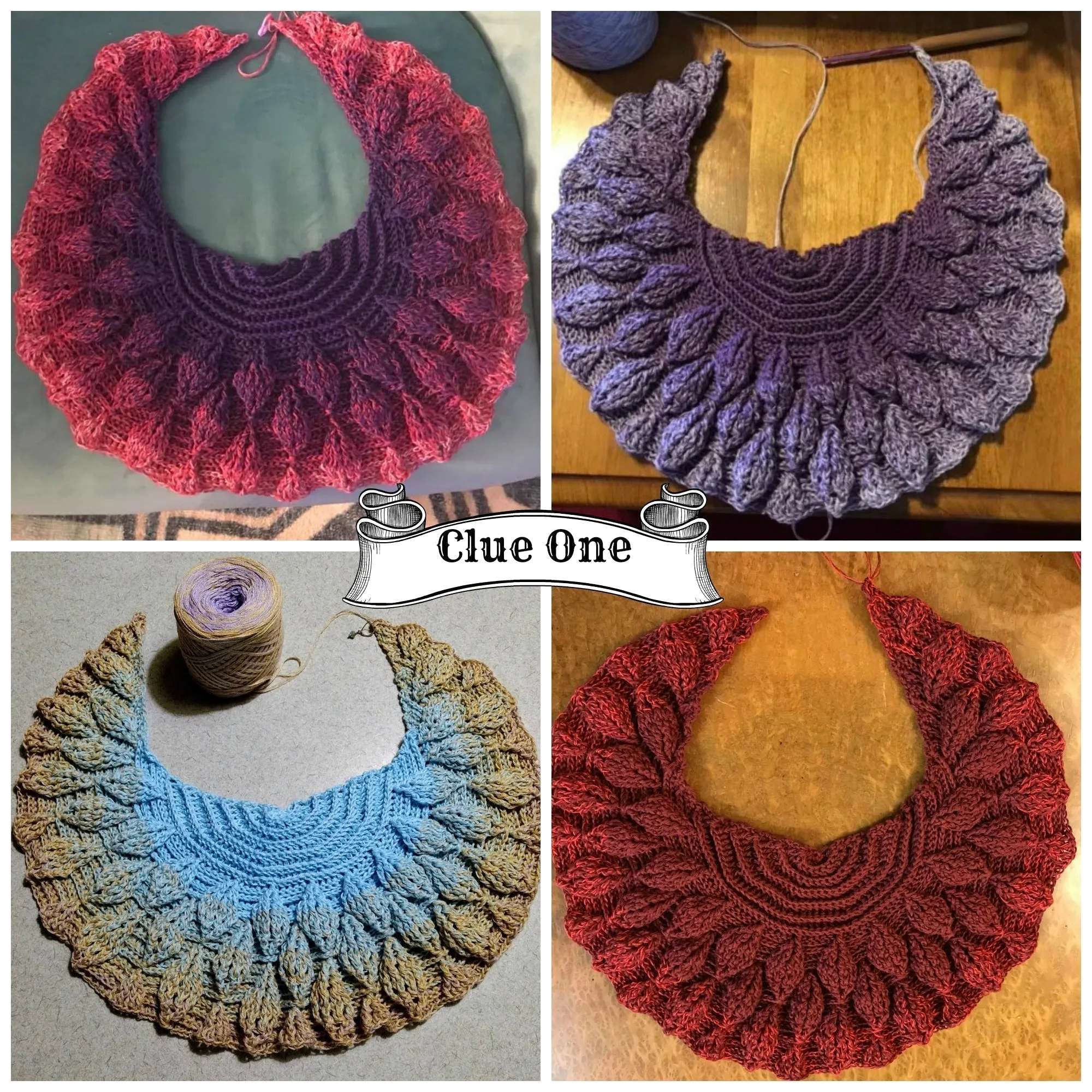 SATURN - Embossed Mystery Shawl Kit
