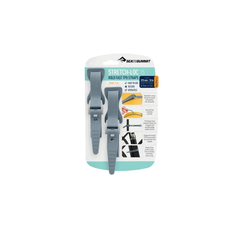 Sea To Summit Stretch-Loc 15 TPU Straps (375mm)