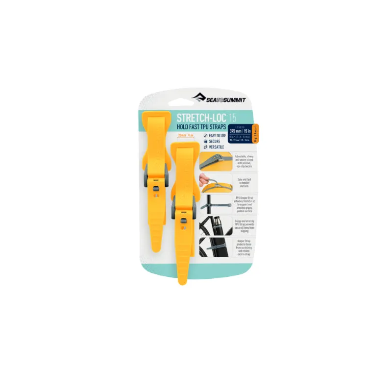 Sea To Summit Stretch-Loc 15 TPU Straps (375mm)