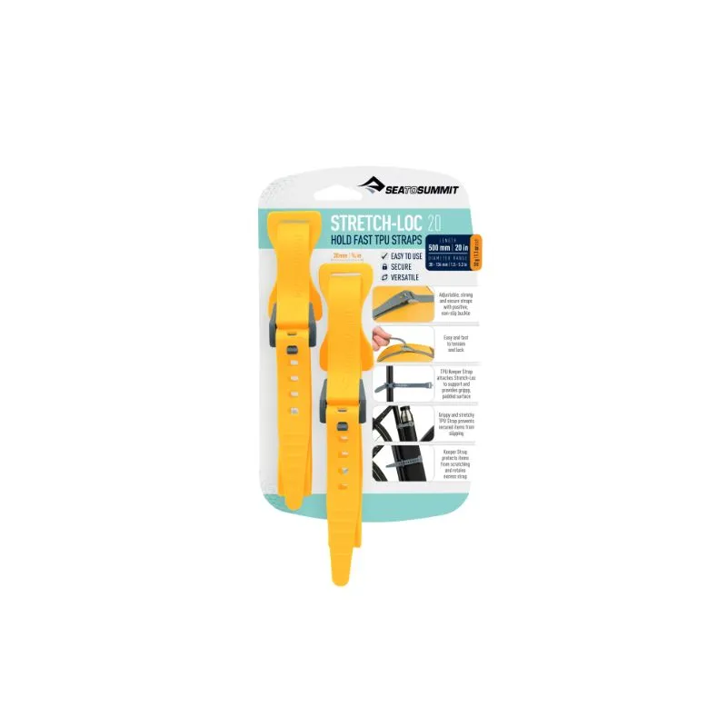 Sea To Summit Stretch-Loc 20 TPU Straps (500mm)