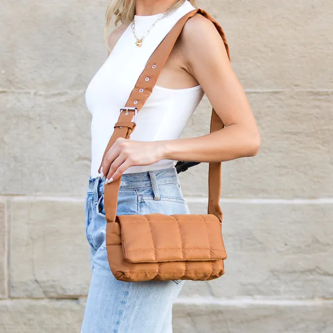 Selma Foldover Puffer Crossbody