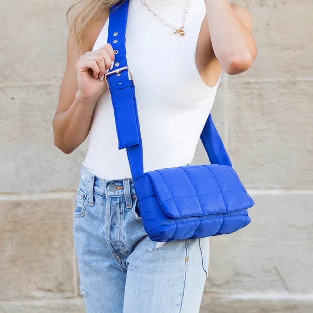 Selma Foldover Puffer Crossbody