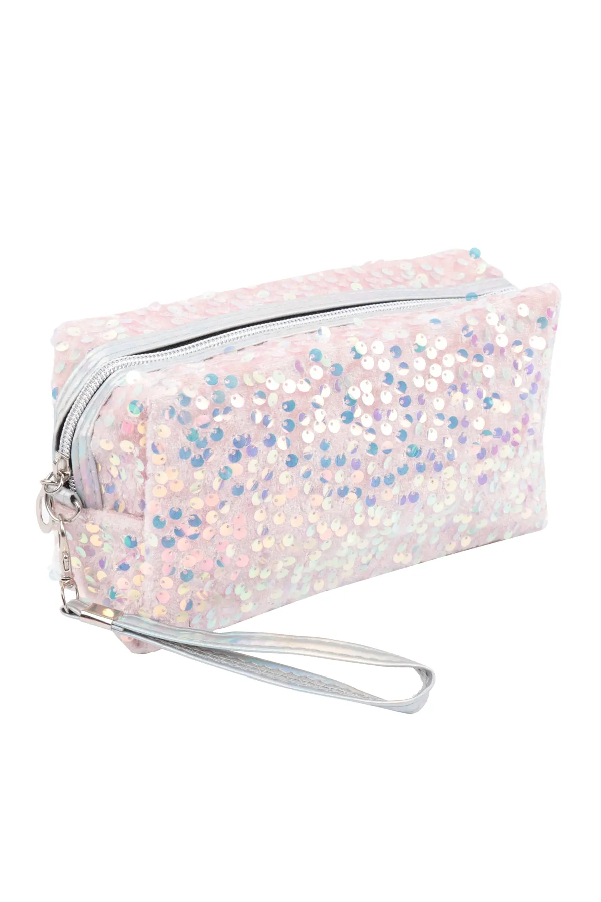 SEQUIN GLITTER COSMETIC POUCH