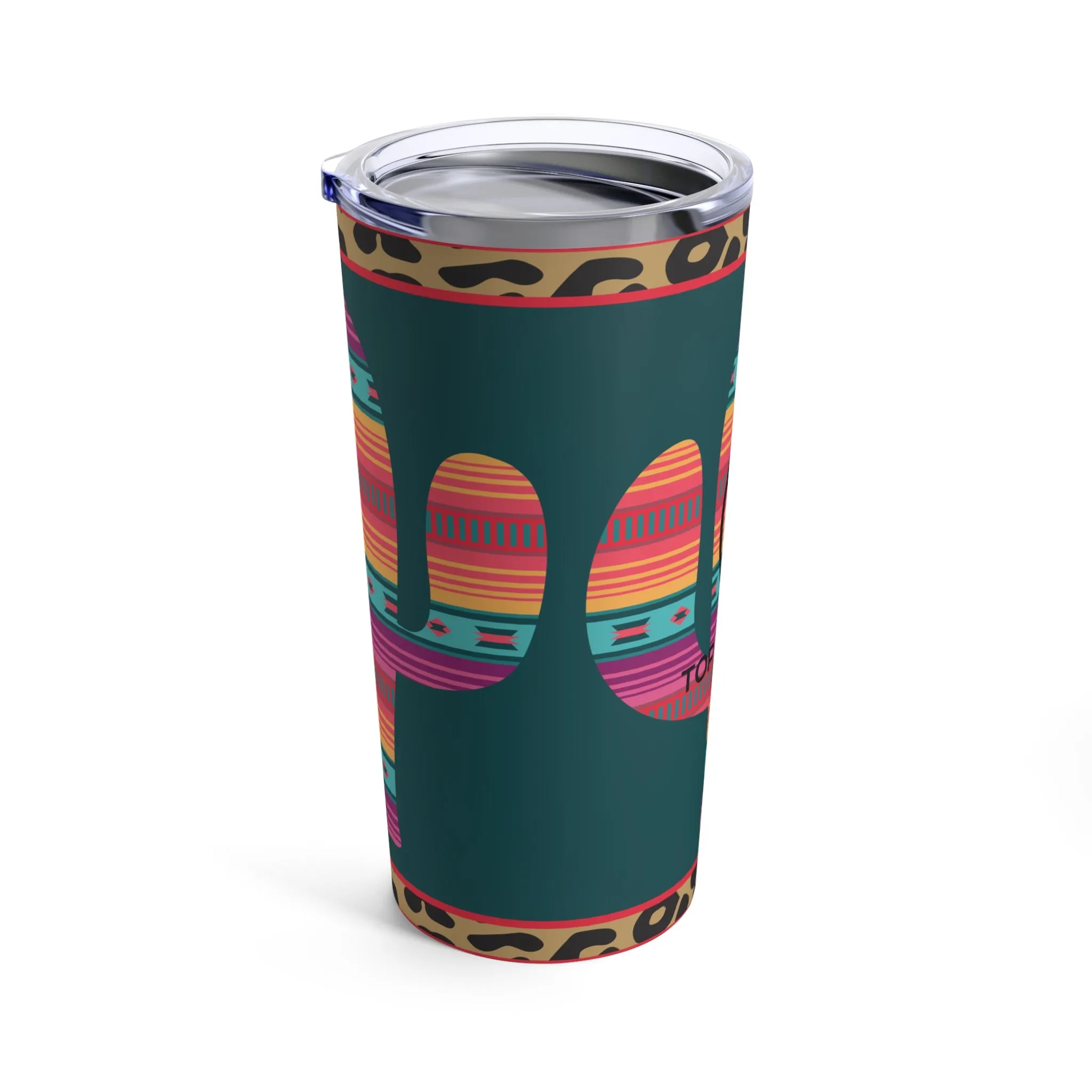 Serape Cactus Aluminum Tumbler 20oz