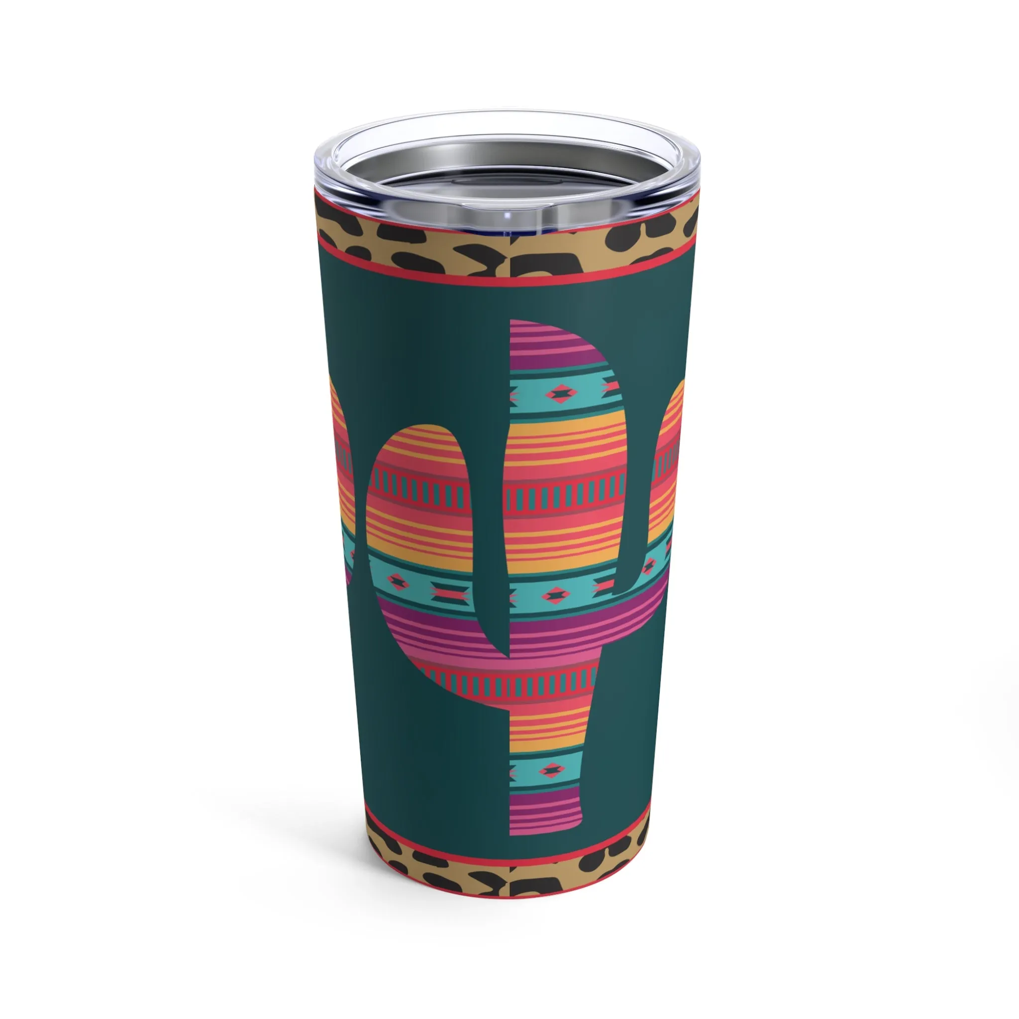 Serape Cactus Aluminum Tumbler 20oz