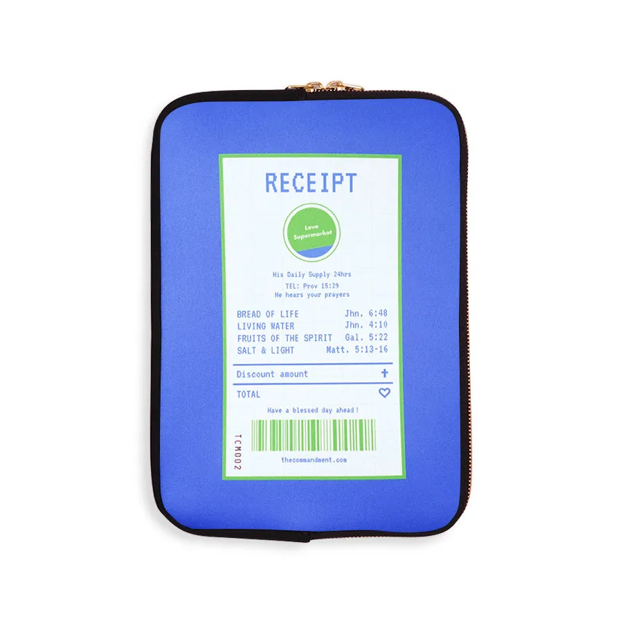 Shalom Pas | Laptop Sleeve {LOVE SUPERMARKET}
