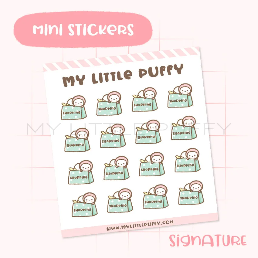 Shopping Bag Planner Sticker