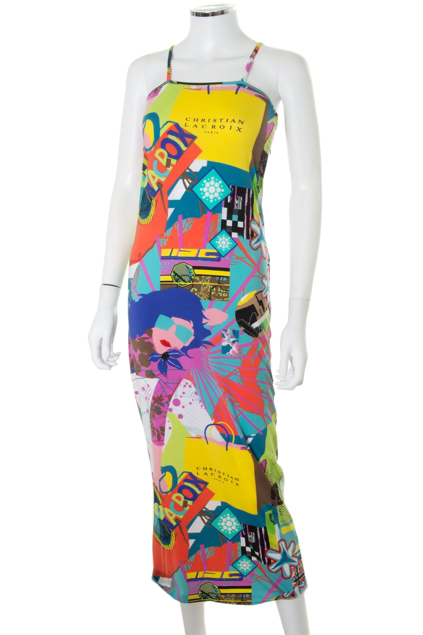 Shopping Print Dress