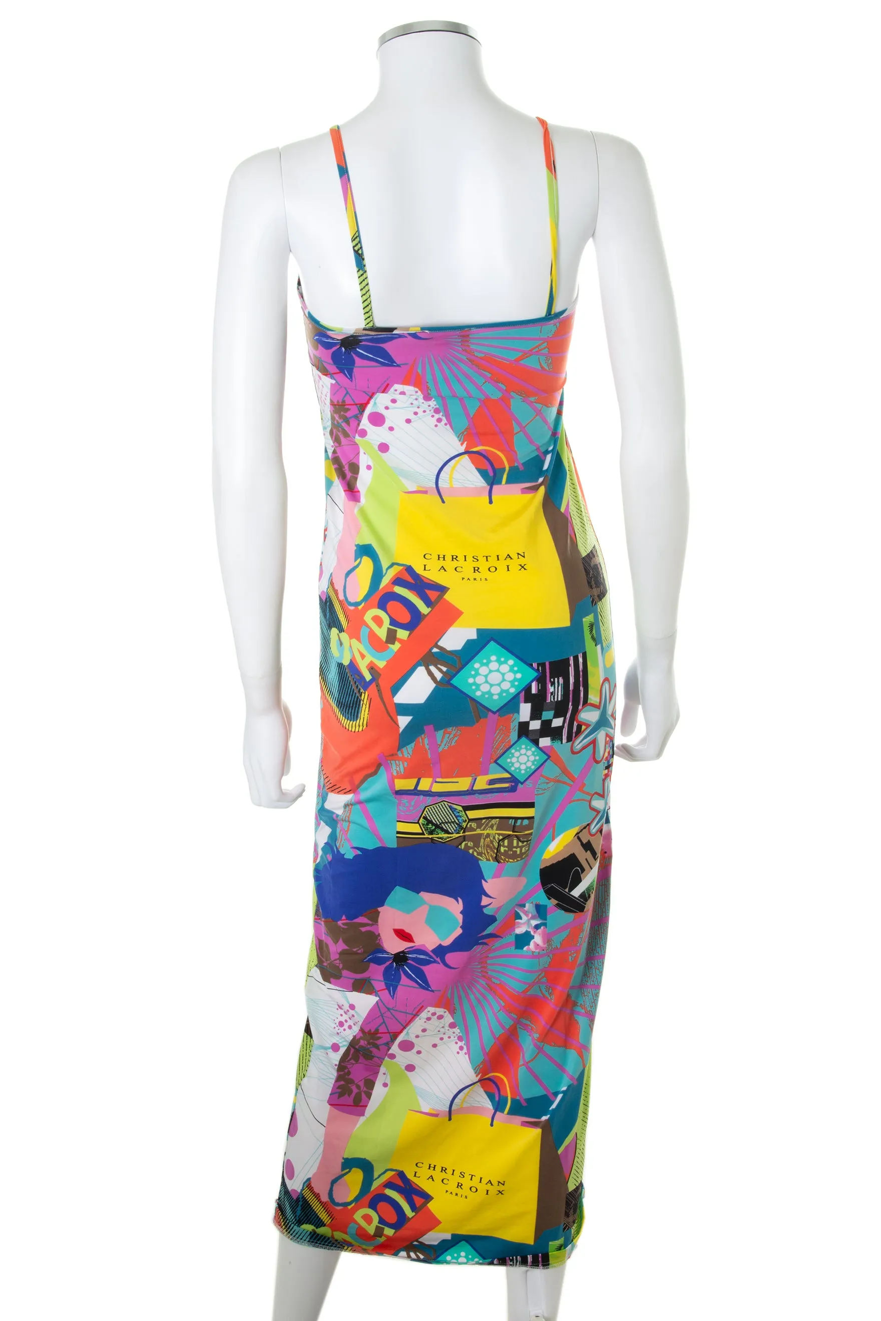 Shopping Print Dress