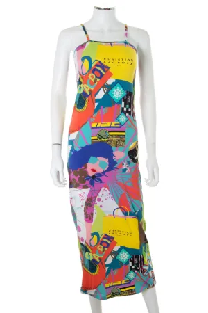 Shopping Print Dress