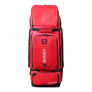 Shrey Legacy Duffle Wheelie 120 Cricket Kit Bag Colour Red