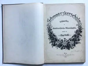 [silhouettes] Schwoarzkerschaln. Silhouetten zu oberösterreichischen Schnadahüpfeln.