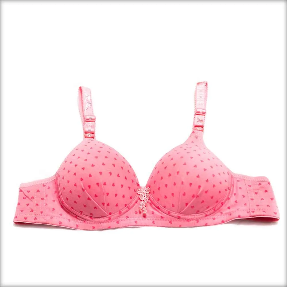 Single Padded Off-White Bra