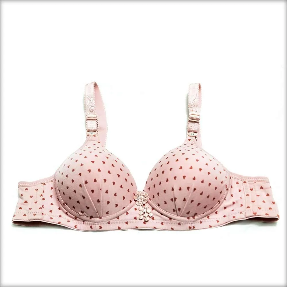 Single Padded Off-White Bra