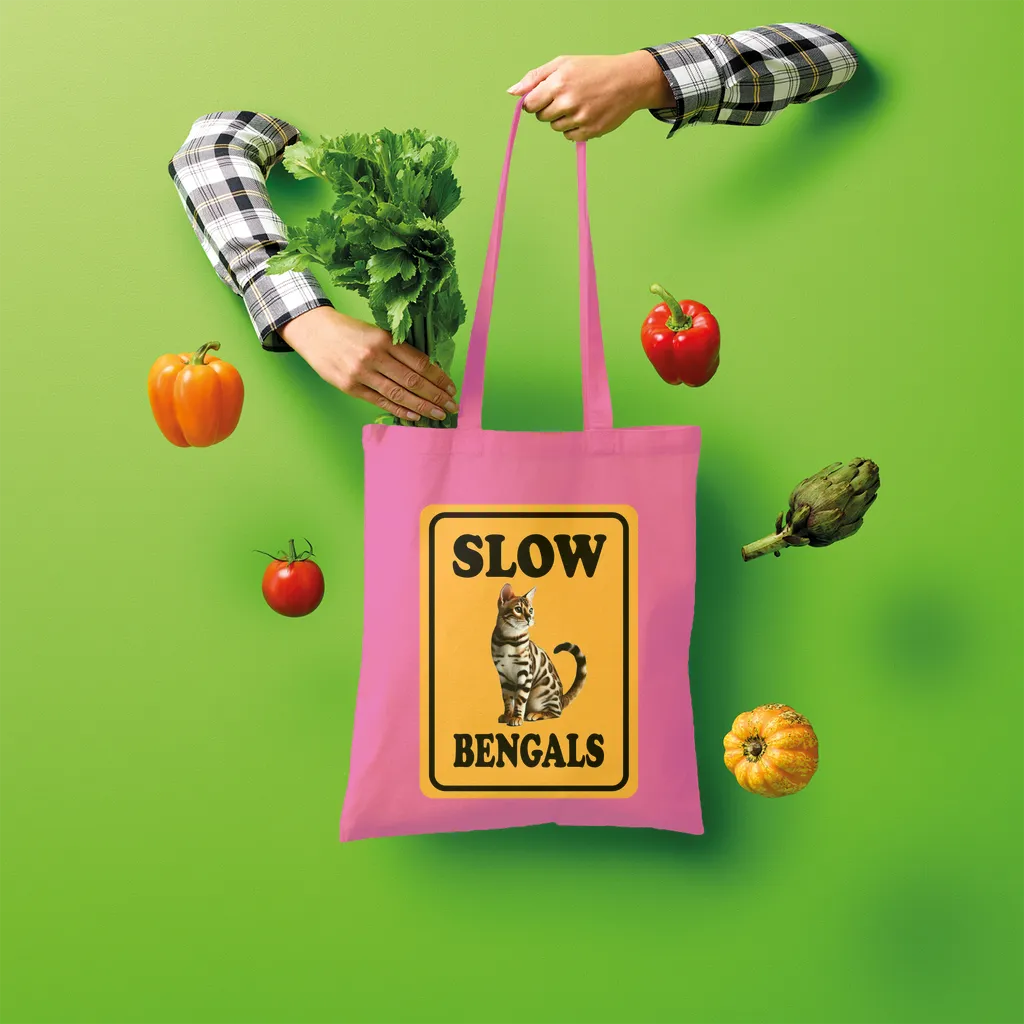slow bengals Shopper Tote Bag