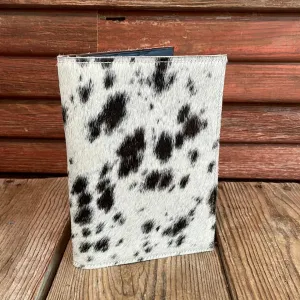 Small Notepad Cover - Black & White w/ No Embossed