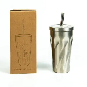 Smoothie & Bubble Tea Insulated Cup with Straw and Cleaner