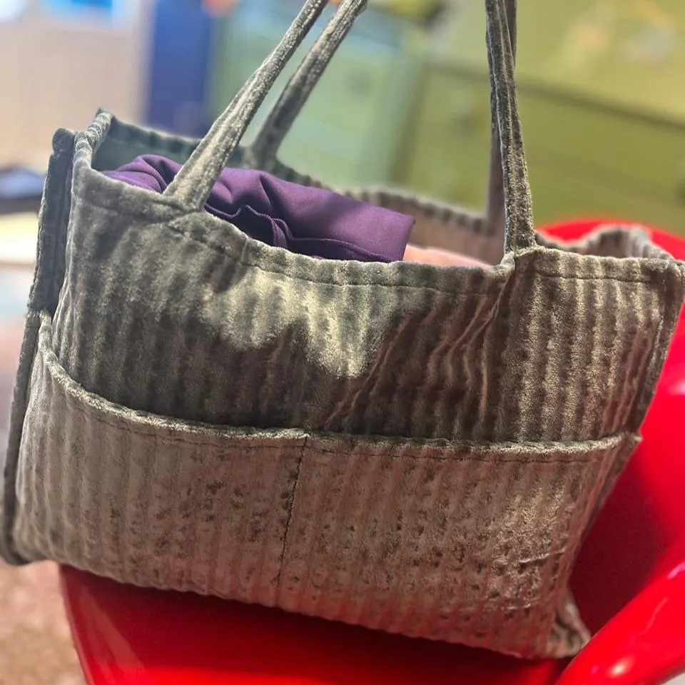 Soft Grey Multifunctional Tote bag
