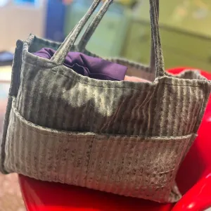 Soft Grey Multifunctional Tote bag
