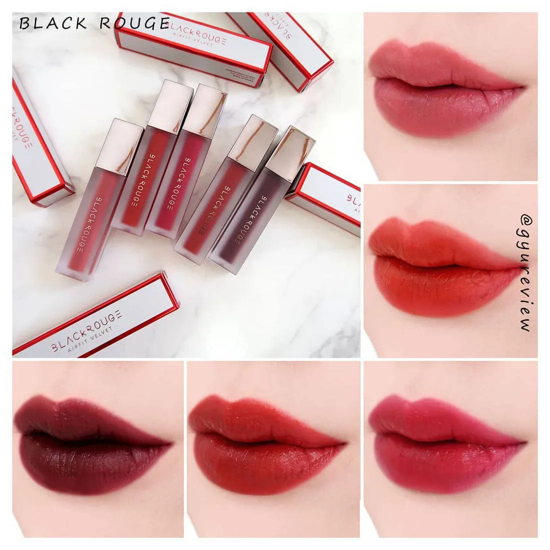 Son Kem Black Rouge Air Fit Velvet Tint Ver 4