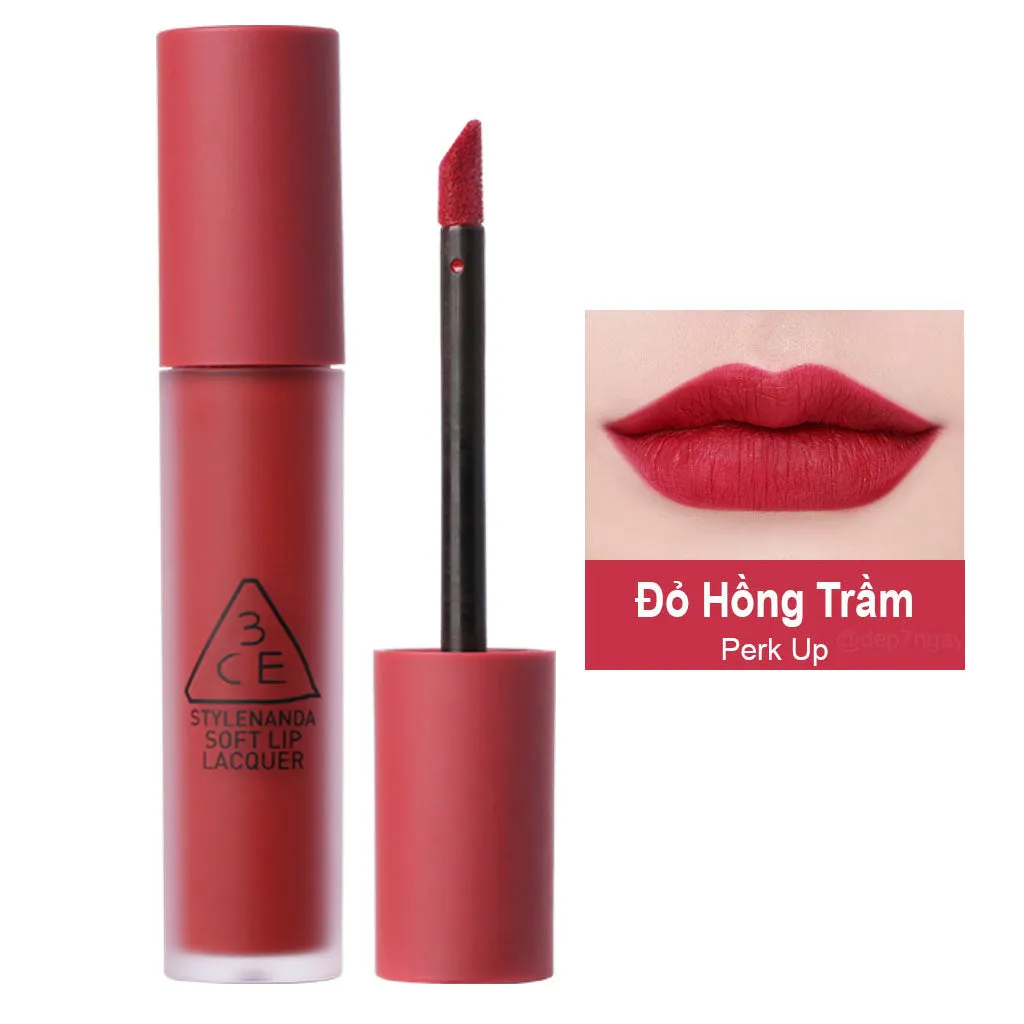Son Kem Lì 3CE Soft Lip Lacquer