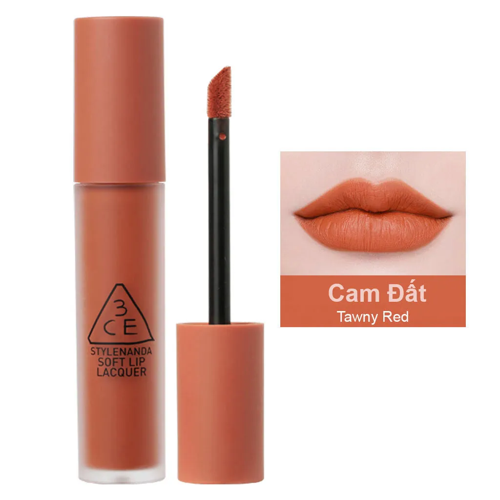 Son Kem Lì 3CE Soft Lip Lacquer