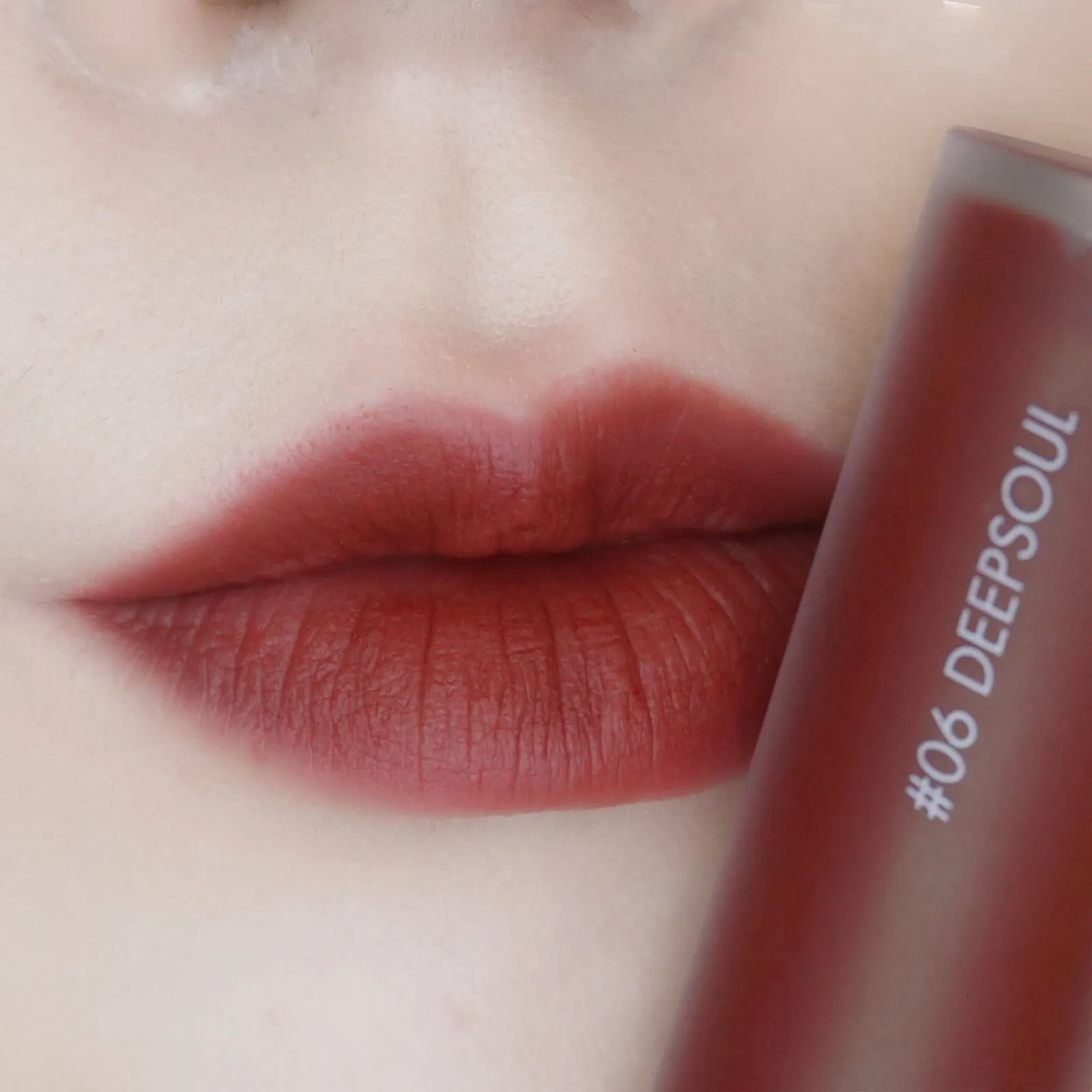 Son Kem Romand Zero Velvet Tint 06 Deepsoul - Đỏ Nâu