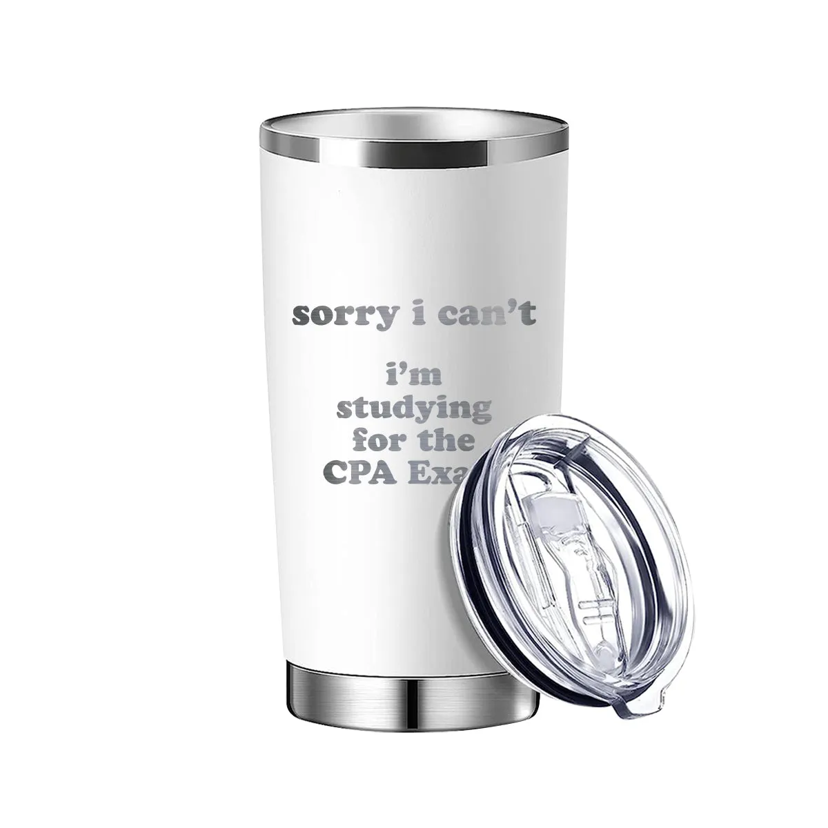 Sorry I Can't I'm Studying For The CPA Exam Tumbler