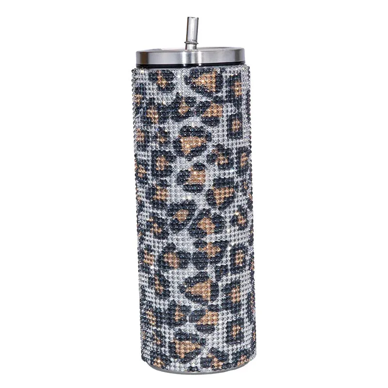 Stainless Steel Insulated Tumbler with Straw