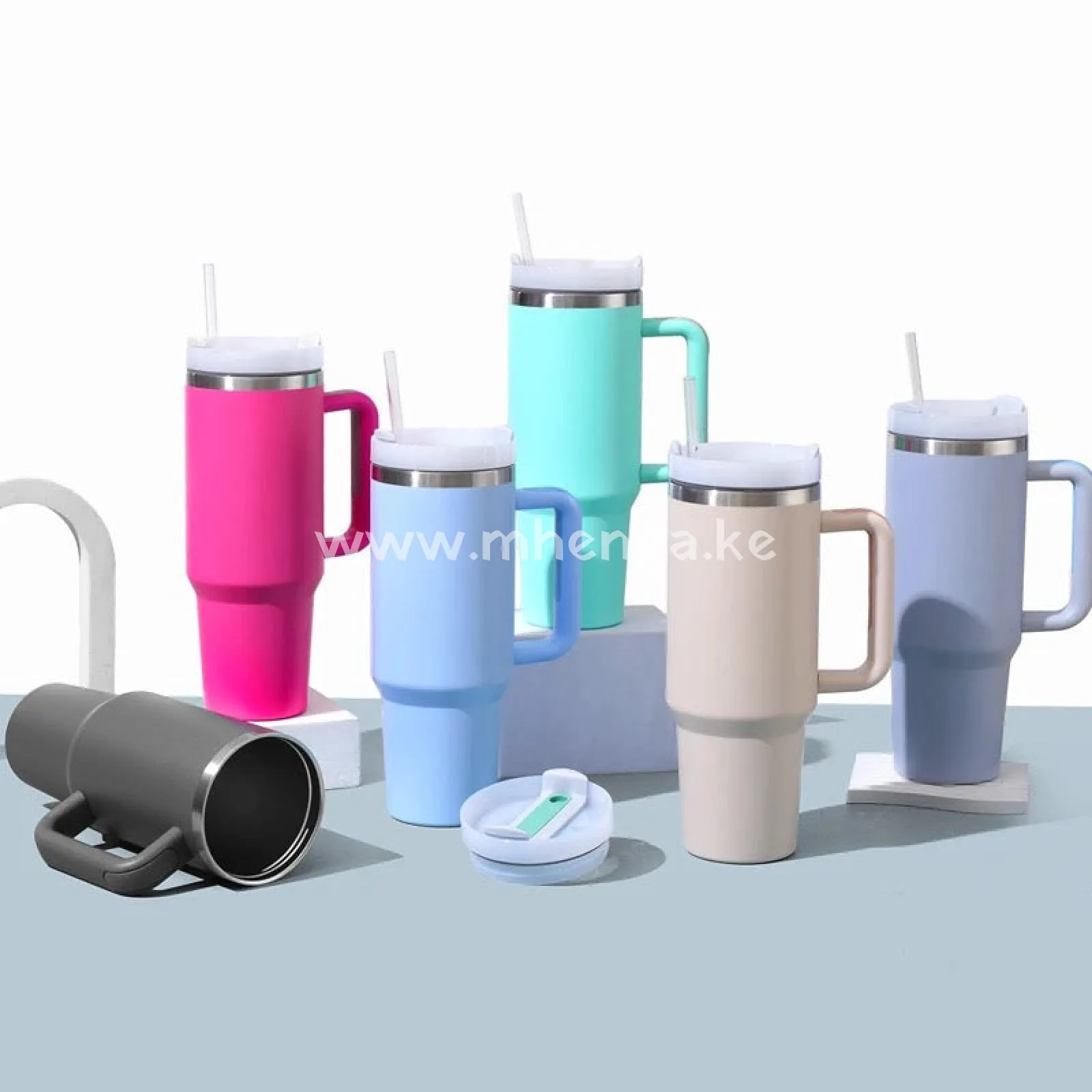 Stanley Quencher H2.0 FlowState Stainless Steel Vacuum Insulated Tumbler with Lid and Straw for Water, Iced Tea or Coffee