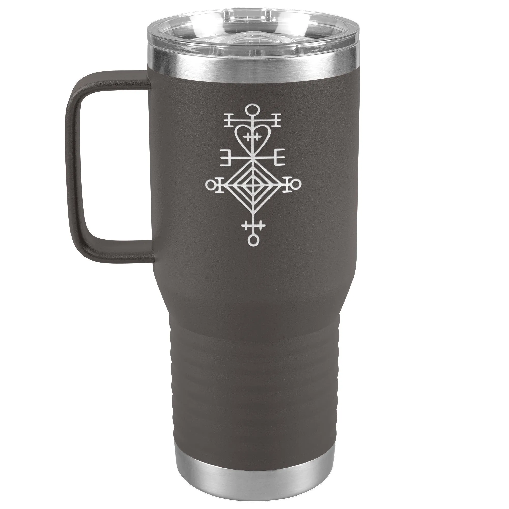 Ástarstafur Icelandic Love Stave Insulated To Go Mug