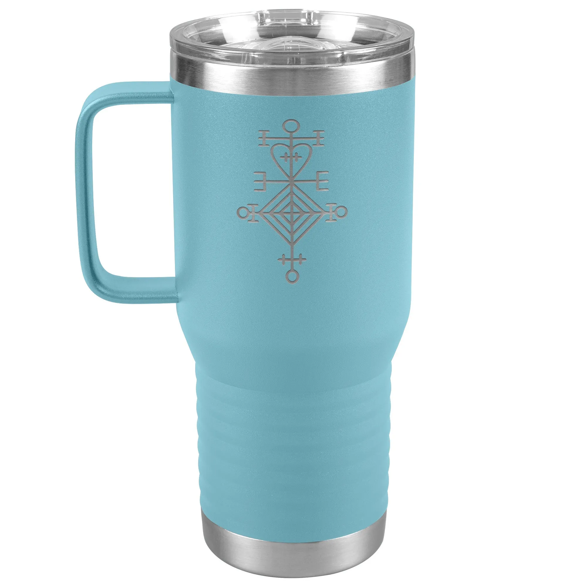 Ástarstafur Icelandic Love Stave Insulated To Go Mug