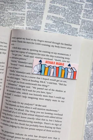 Start Here Page Holder Magnetic Bookmark