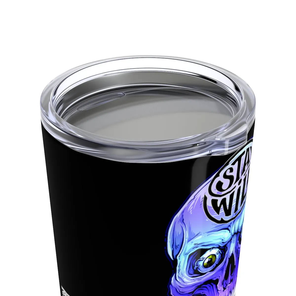 Stay Wild 3/Black/Light Blue/Purple/Tumbler 20oz