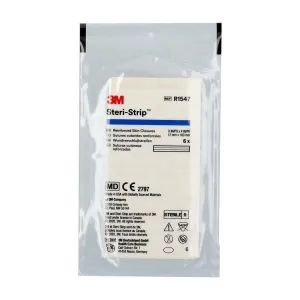 Steri-Strip 3M Reinforced Skin Closure Strips 12mm x 100mm x 288 (48x6)