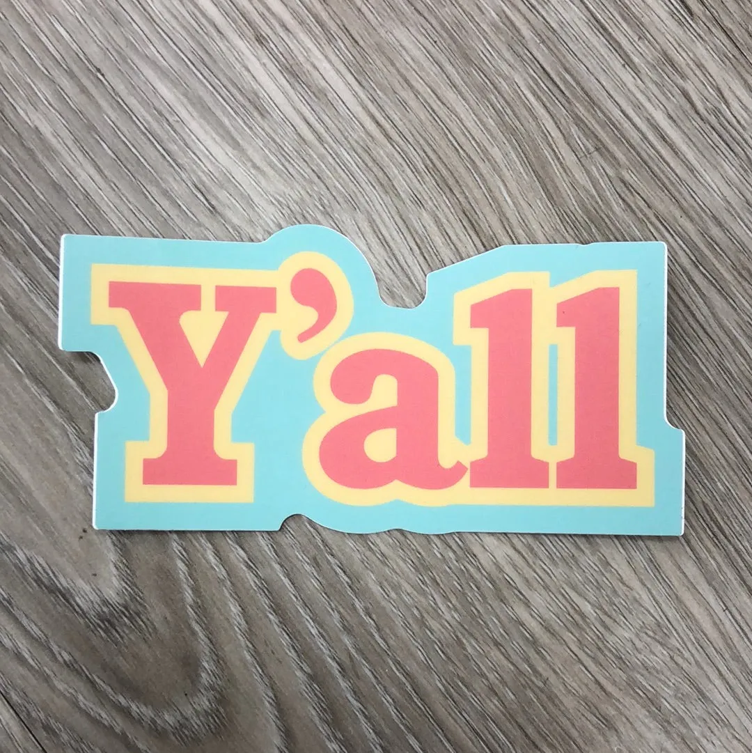 Stickers Northwest - Pastel Y'all Sticker