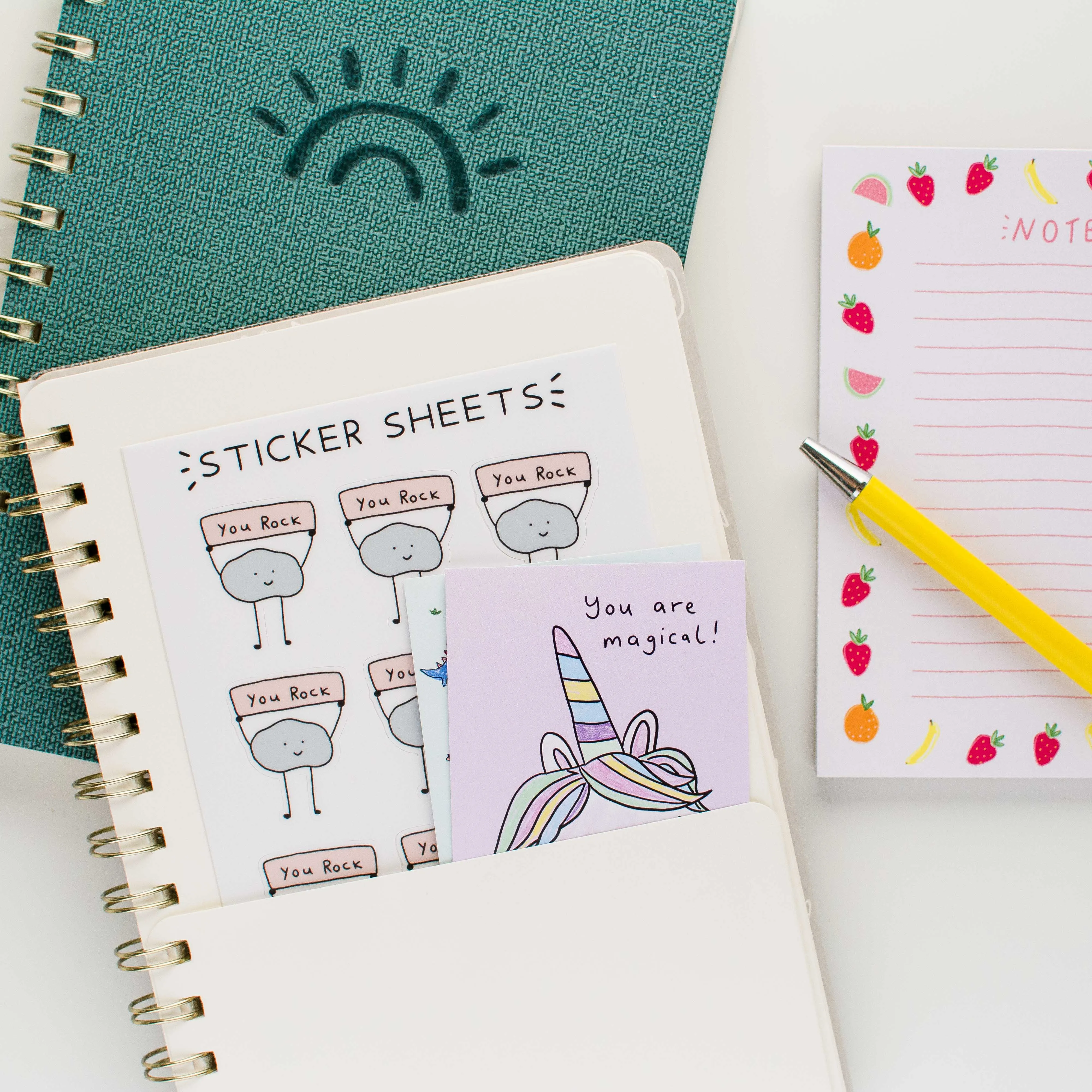 Stone Spiral Bound Notebook