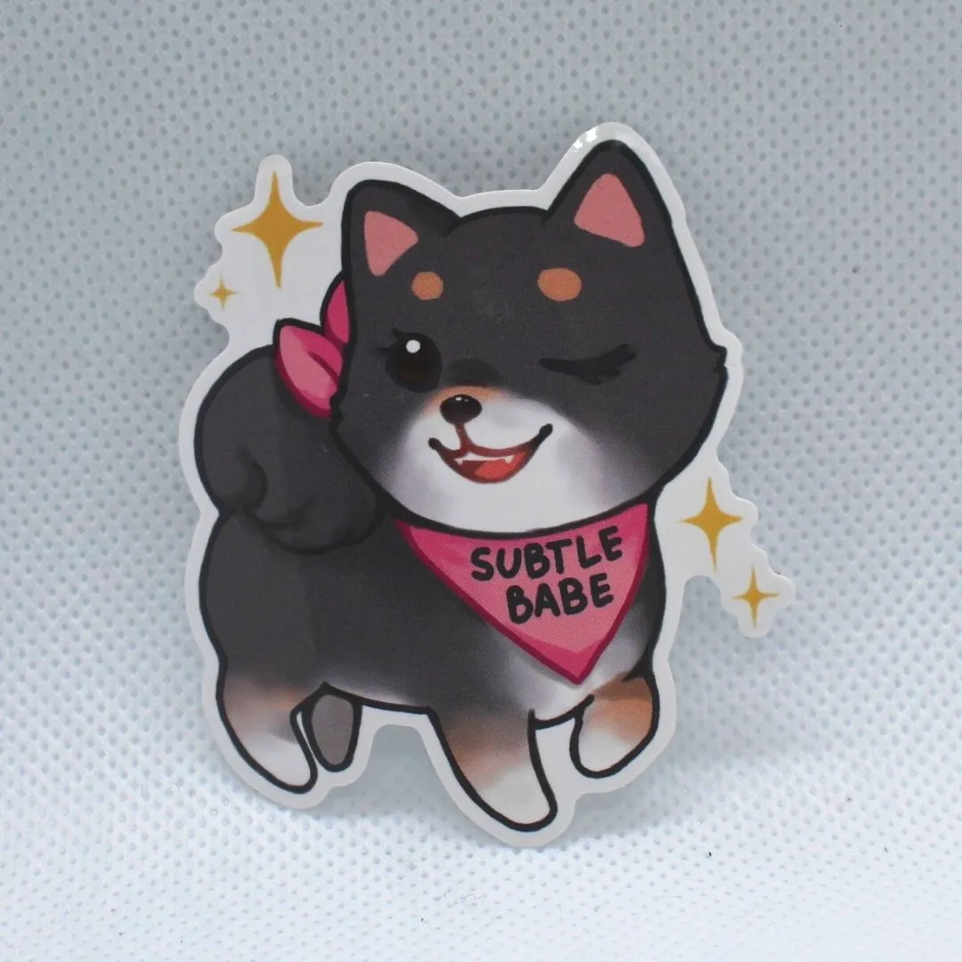 Subtle Babes Boba Sticker